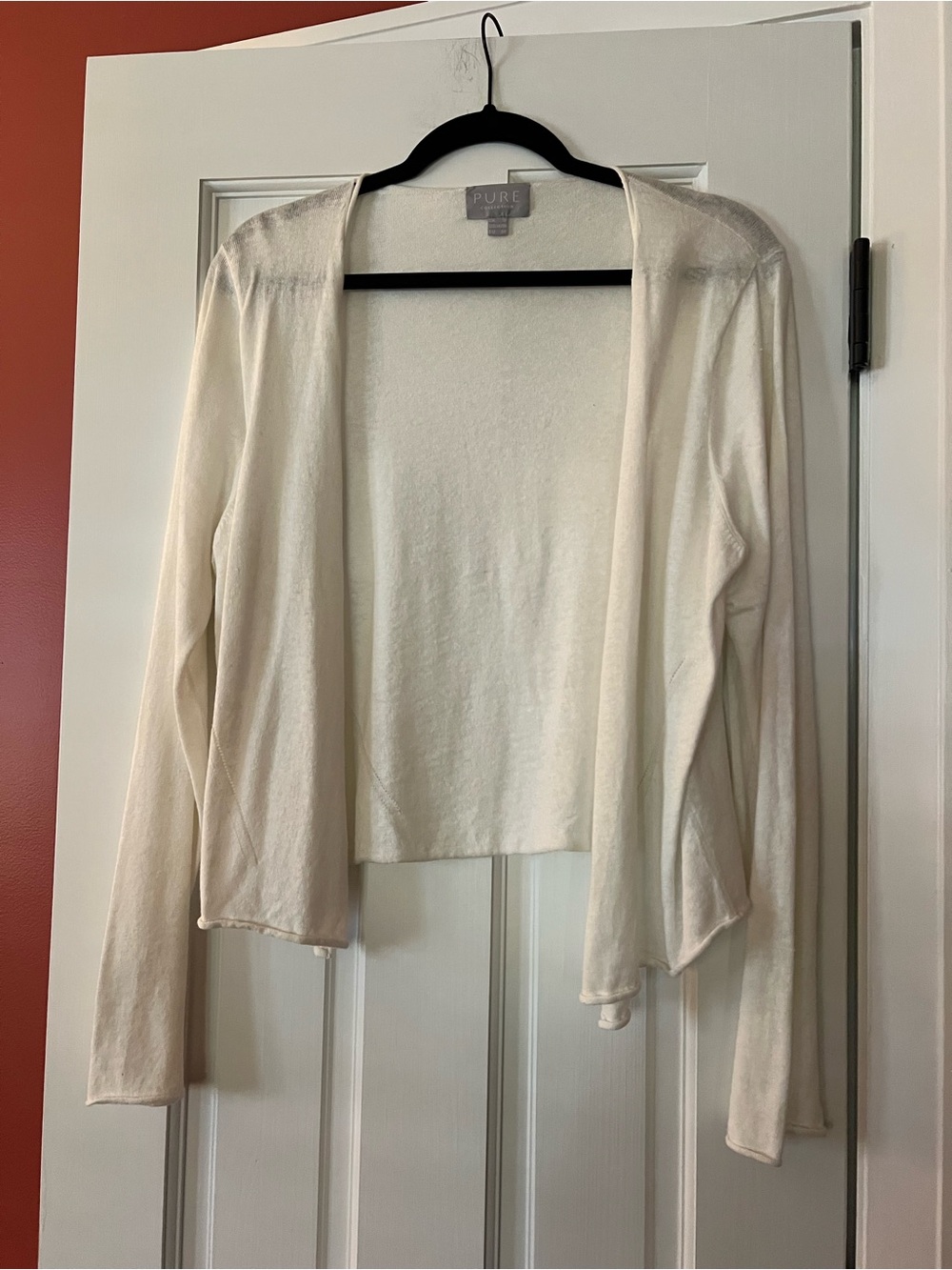 PURE COLLECTION SHORT OPEN CARDIGAN XL NWOT